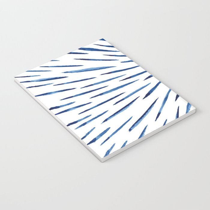 Indigo Sparks | Watercolor Pattern Notebook Gallery Image 3
