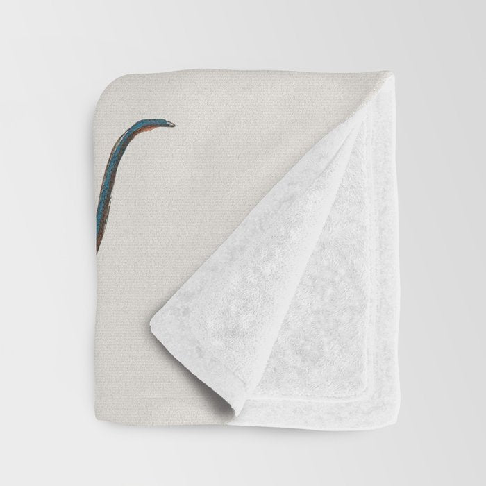 Albertus Seba Baby Breath Snakes  Throw Blanket Gallery Image 3