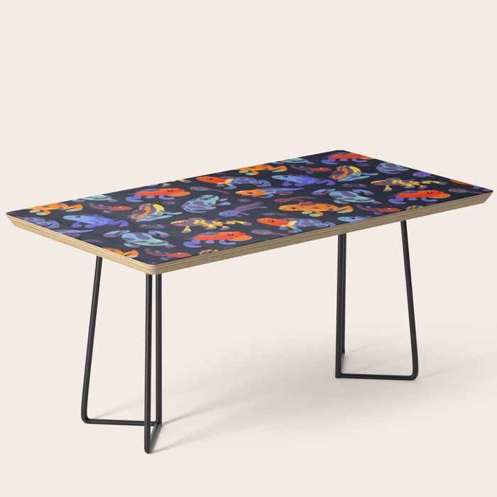 Poison dart frogs - dark Coffee Table Gallery Image 1