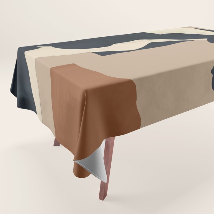 Abstract Minimal Horse 8 Tablecloth Gallery Image 1