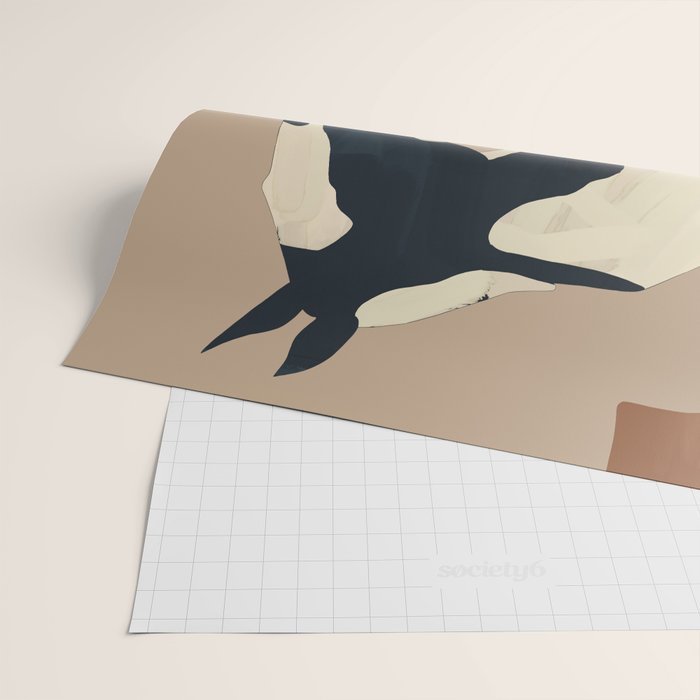 Abstract Minimal Horse 8 Wrapping Paper Gallery Image 2