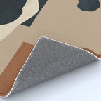 Abstract Minimal Horse 8 Rug Gallery Image 4