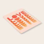 Abstraction_LOVE_SUNSET_Minimalism_001 Notebook Gallery Image 2