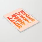 Abstraction_LOVE_SUNSET_Minimalism_001 Notebook Gallery Image 3