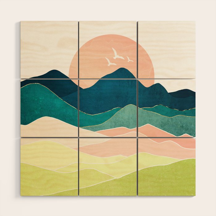 Spring Vista Wood Wall Art Gallery Image 1