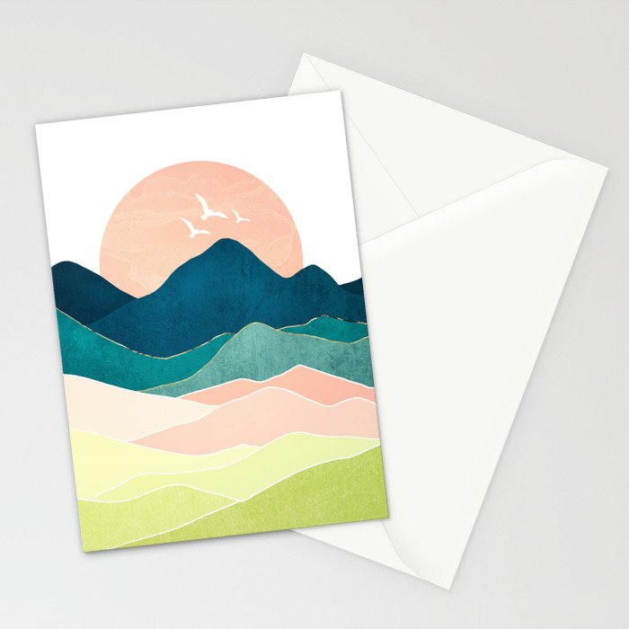 Spring Vista Stationery Card Gallery Image 2