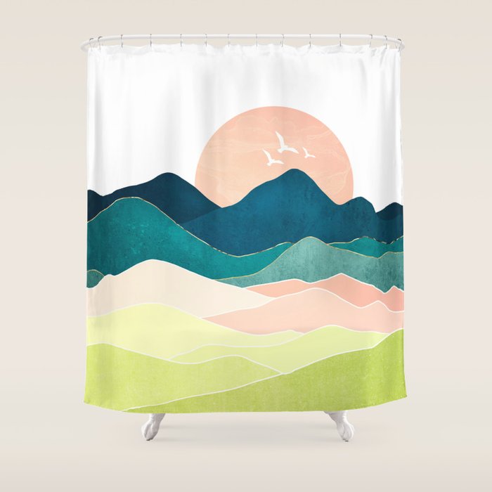 Spring Vista Shower Curtain Gallery Image 1