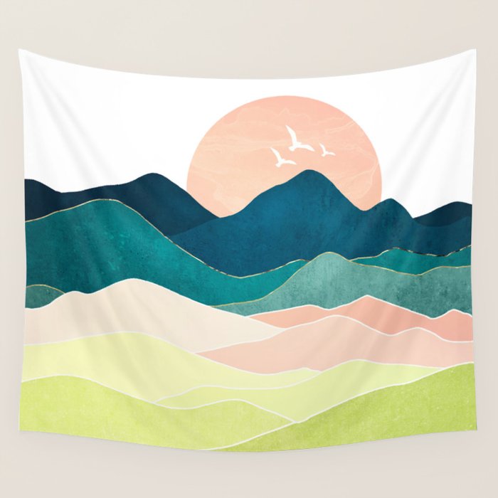 Spring Vista Wall Tapestry Gallery Image 4