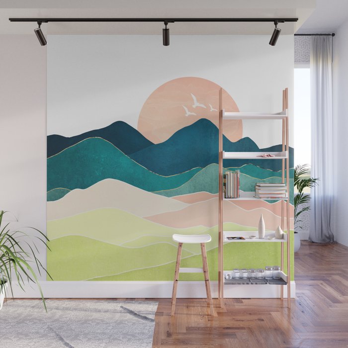 Spring Vista Wall Mural Gallery Image 1