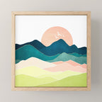 Spring Vista Mini Art Print Gallery Image 1