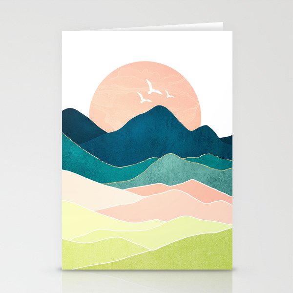 Spring Vista Stationery Card Gallery Image 1