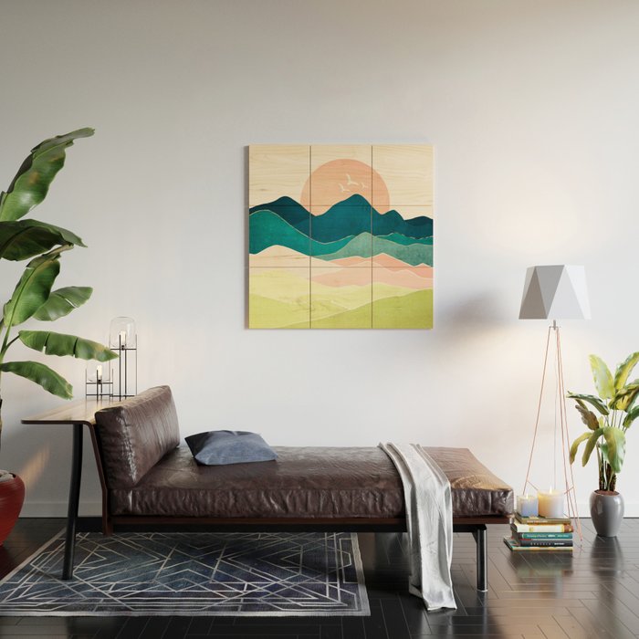 Spring Vista Wood Wall Art Gallery Image 2
