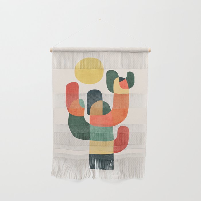 Cactus in the desert Wall Hanging Gallery Image 1