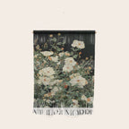 William Morris sage green Autumn Floral Print Art Nouveau maximalist wall art fall Flower Poster Wall Hanging Gallery Image 1