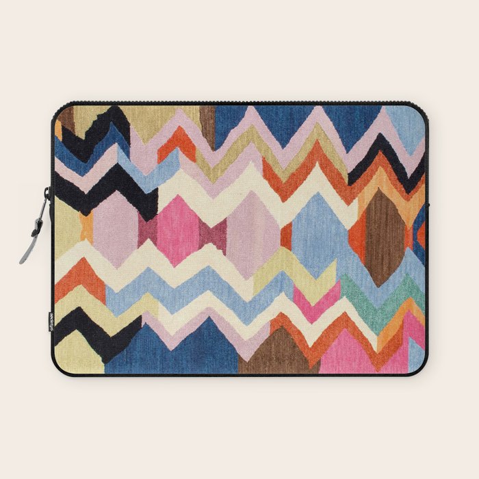 Colored Oriental  Berber Traditional Moroccan Artwork  Laptop Sleeve Gallery Image 1