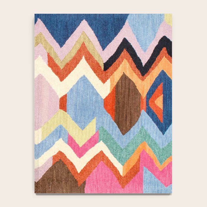 Colored Oriental  Berber Traditional Moroccan Artwork  Notebook Gallery Image 4