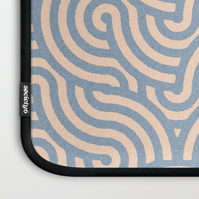 SWIRL - Stone and Almond Laptop Sleeve Gallery Image 3