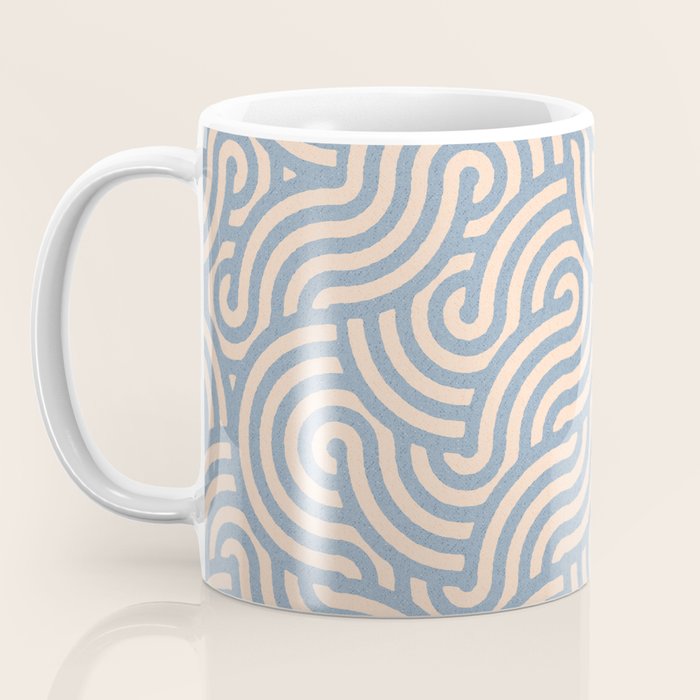 SWIRL - Stone and Almond Coffee Mug Gallery Image 3