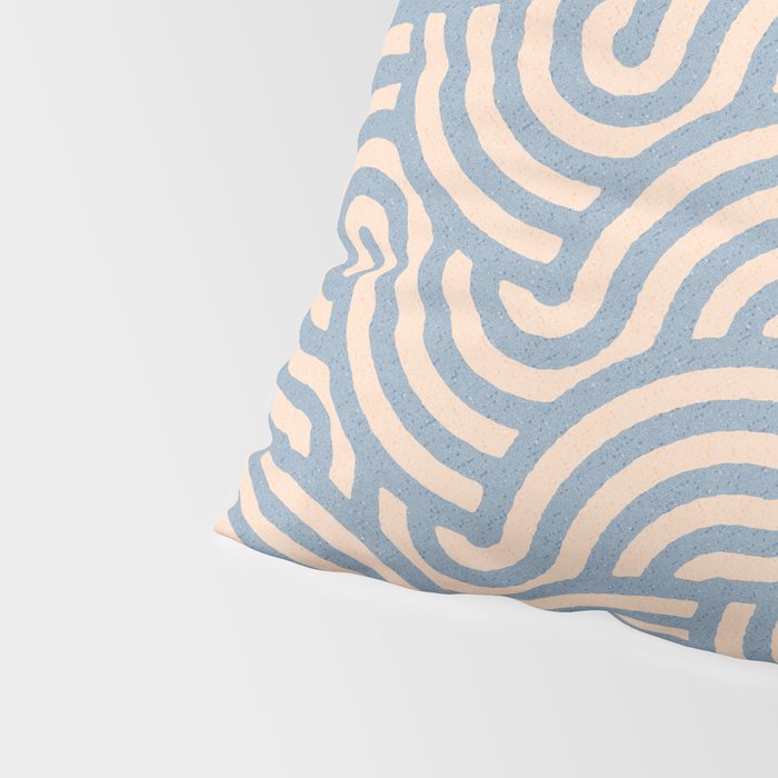 SWIRL - Stone and Almond Pillow Sham Gallery Image 4