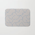 SWIRL - Stone and Almond Bath Mat Gallery Image 1