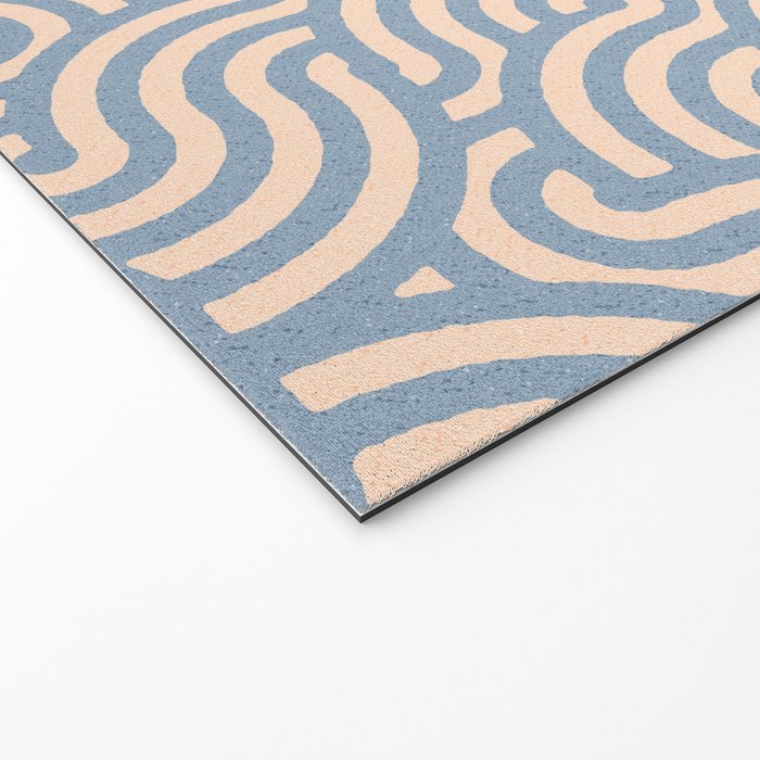 SWIRL - Stone and Almond Welcome Mat Gallery Image 2