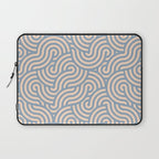 SWIRL - Stone and Almond Laptop Sleeve Gallery Image 1