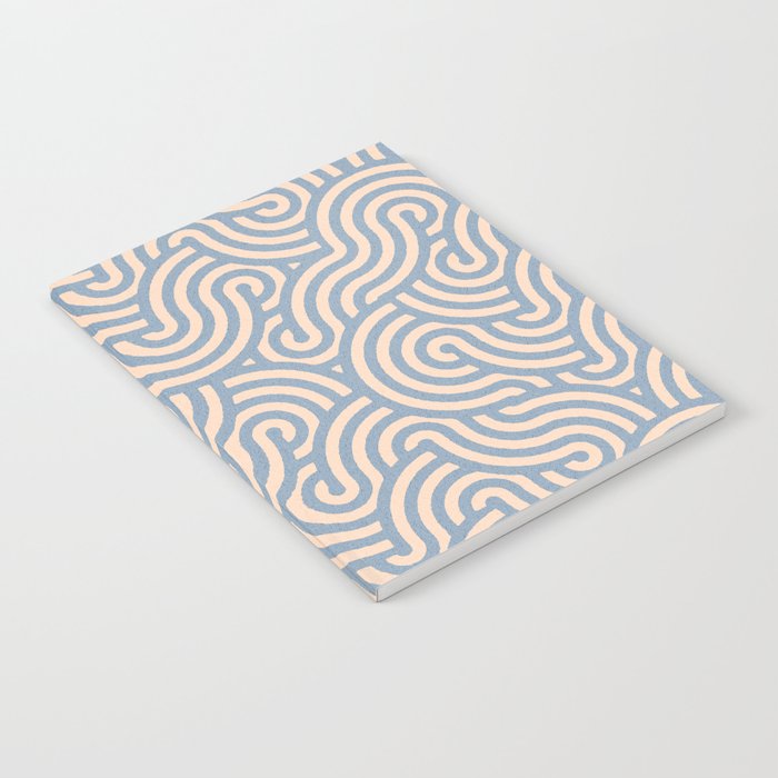 SWIRL - Stone and Almond Notebook Gallery Image 1