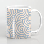 SWIRL - Stone and Almond Coffee Mug Gallery Image 1