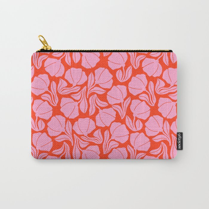 Boho Blooms - Pink Carry All Pouch Gallery Image 1