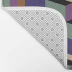 Cuboid Geometric Abstract Shapes Pattern XIX Bath Mat Gallery Image 2