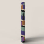 Cuboid Geometric Abstract Shapes Pattern XIX iPhone Case Gallery Image 2