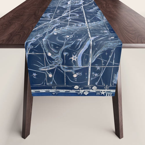 Pisces Sky Star Map Table Runner Gallery Image 1