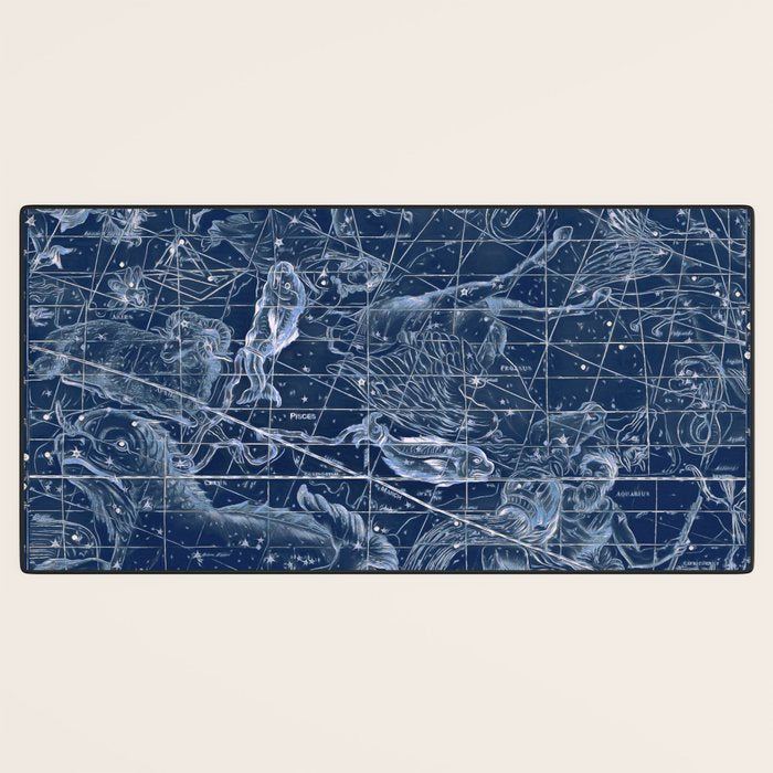 Pisces sky star map Desk Mat Gallery Image 3
