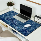 Pisces sky star map Desk Mat Gallery Image 2