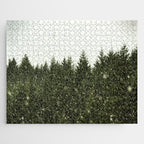 Winter Woods Pacific Northwest - Wanderlust Adventure Jigsaw Puzzle Gallery Image 1