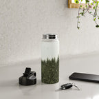 Winter Woods Pacific Northwest - Wanderlust Adventure Water Bottle Gallery Image 4
