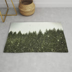 Winter Woods Pacific Northwest - Wanderlust Adventure Rug Gallery Image 1