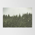 Winter Woods Pacific Northwest - Wanderlust Adventure Rug Gallery Image 2