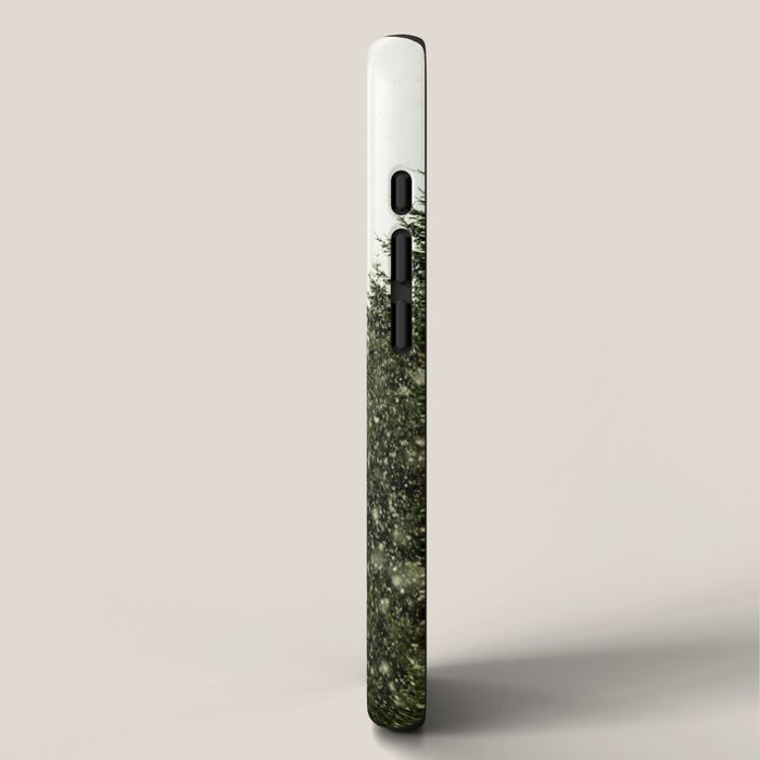 Winter Woods Pacific Northwest - Wanderlust Adventure iPhone Case Gallery Image 2