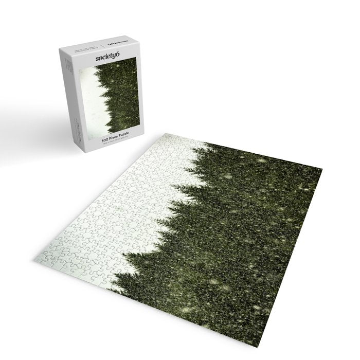 Winter Woods Pacific Northwest - Wanderlust Adventure Jigsaw Puzzle Gallery Image 2