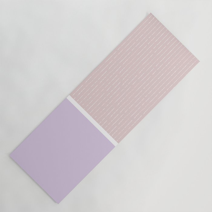 Pink Lilac Yoga Mat Gallery Image 1