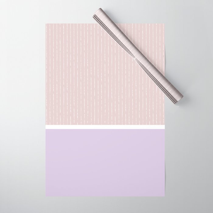 Pink Lilac Wrapping Paper Gallery Image 1