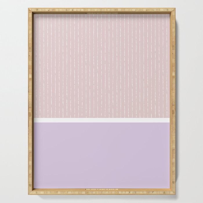 Pink Lilac Serving Tray Gallery Image 1