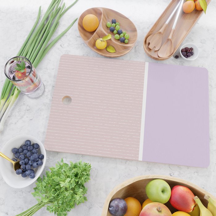 Pink Lilac Cutting Board Gallery Image 2