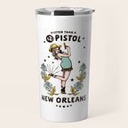 New Orleans, Louisiana Cowgirl: Hotter Than A $2 Pistol Travel Mug Gallery Image 1