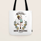 New Orleans, Louisiana Cowgirl: Hotter Than A $2 Pistol Tote Bag Gallery Image 1