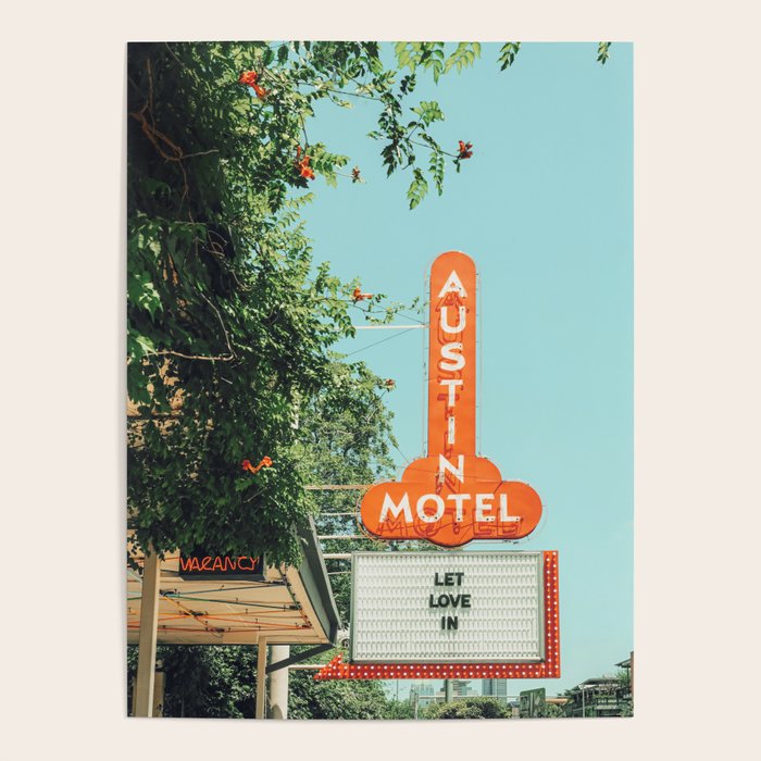 Let Love In Marquee Sign Poster Gallery Image 1