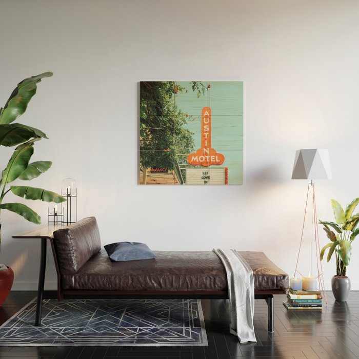 Let Love In Marquee Sign Wood Wall Art Gallery Image 2