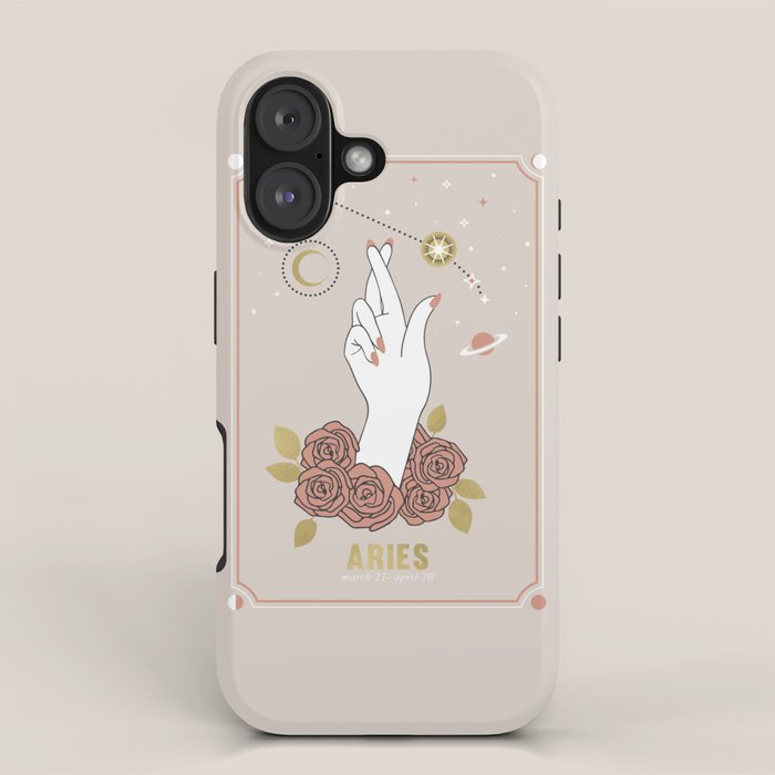Aries Zodiac Series iPhone Case Gallery Image 1