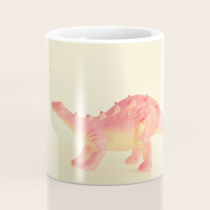 Pink Dinosaur Coffee Mug Gallery Image 4